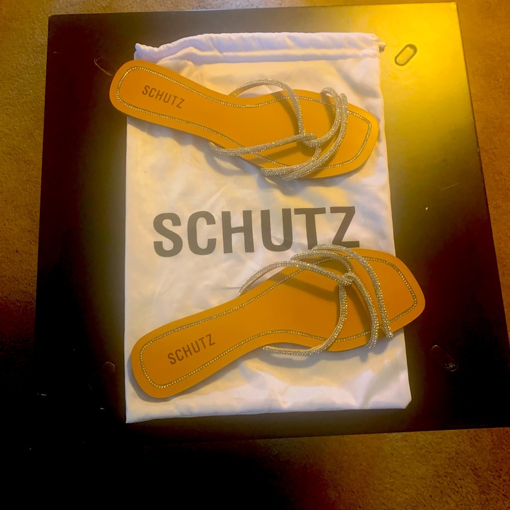 SCHUTZ Honey Slide Sandals (Women)